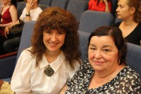 С Татьяной Васильевной Бойцовой, продюсером детской телепередачи "Песенка в подарок"